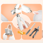 2-in-1 LED Pet Nail Clipper & Grinder