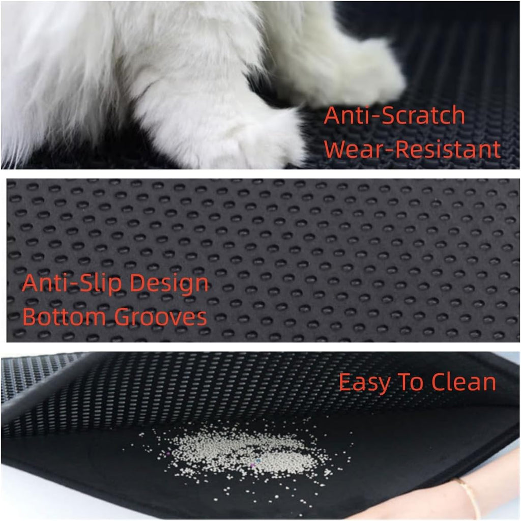 Waterproof Urine-Proof Double-Layer Cat Litter Mat