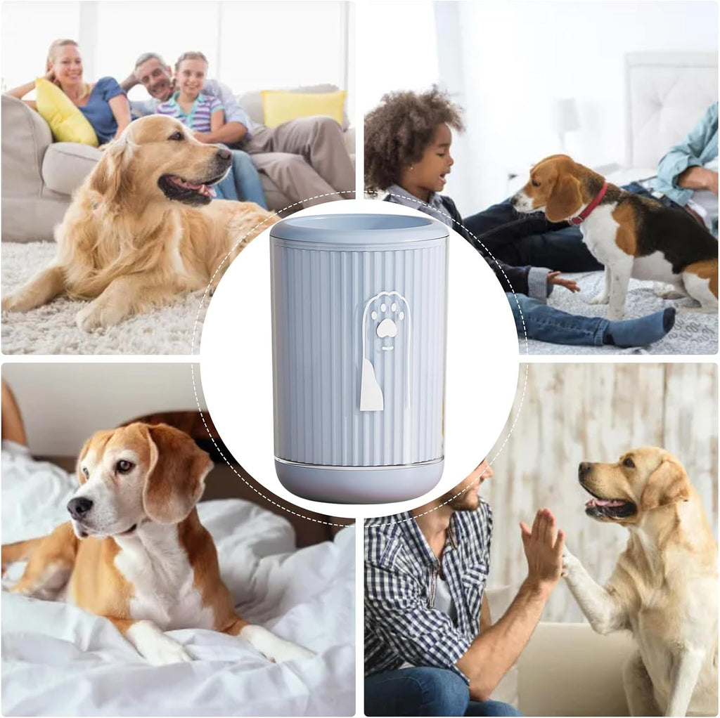 Muddy-Paw Safe Rotating Pet Foot Washer