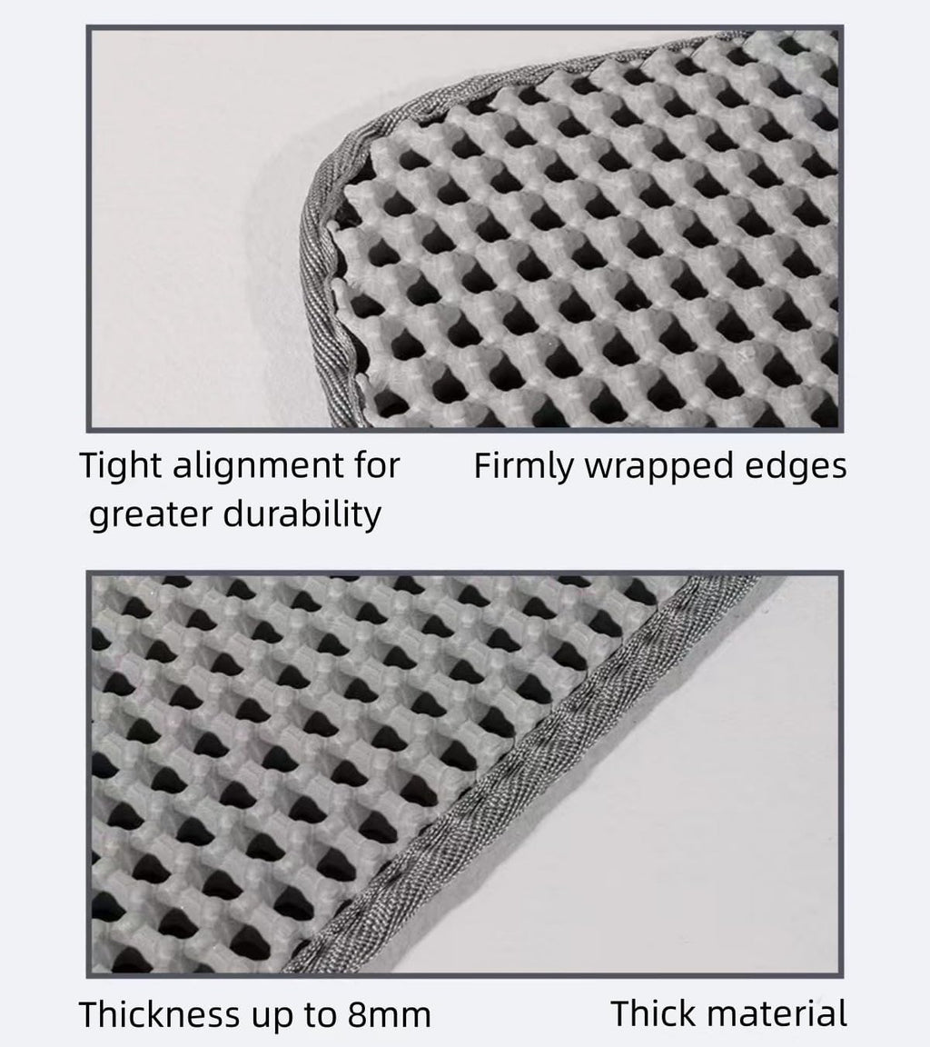 Waterproof Urine-Proof Double-Layer Cat Litter Mat