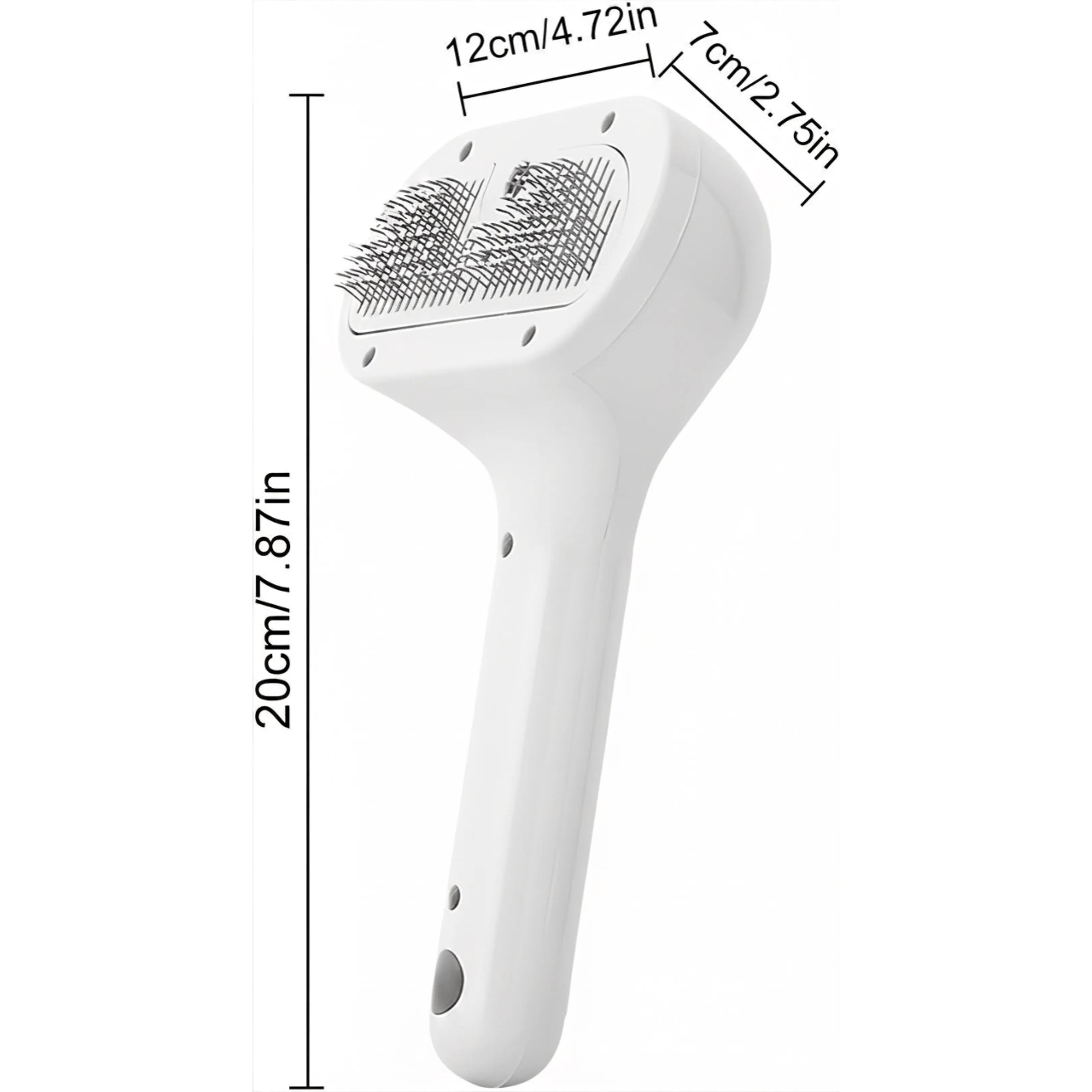 Anti-Static Steamy Pet Grooming Brush