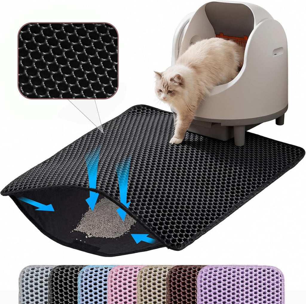 Waterproof Urine-Proof Double-Layer Cat Litter Mat