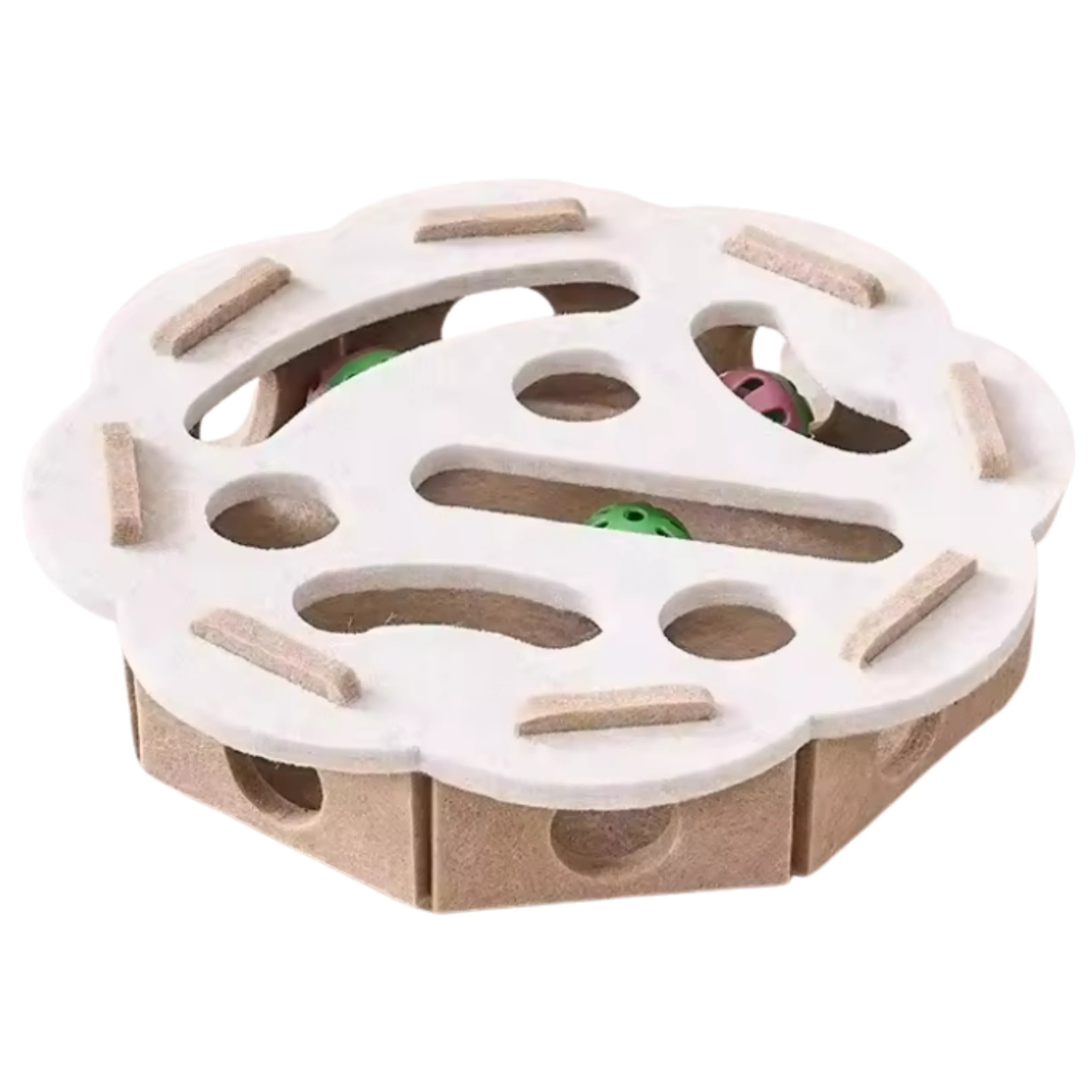 Scratch-Resistant Silent Felt Cat Puzzle Box