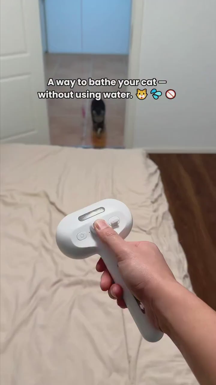 Anti-Static Steamy Pet Grooming Brush